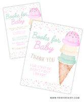 Ice Cream Baby Shower Books for Baby